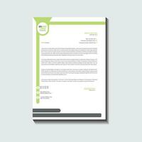 Creative And Unique Letterhead Templates Design vector