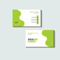 Creative Print Business Card Design vector