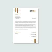 Creative And Unique Letterhead Templates Design vector