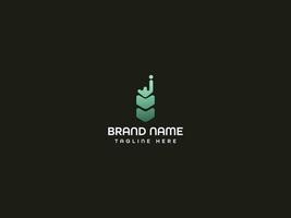 minimal modern logo design vector