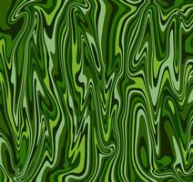 Vector illustration. Abstract wavy background in green and dark green tones. Spring concept.