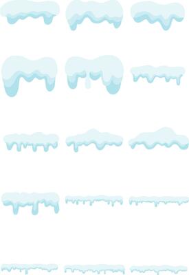 Melting Ice Elements Set