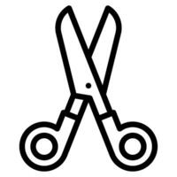 office tools Scissors vector object illustration