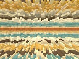 3d illustration of abstract pattern background photo