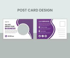 negocio enviar tarjeta diseño . profesional enviar tarjeta diseño con color variación vector