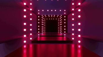 tunnel de lumière abstraite video