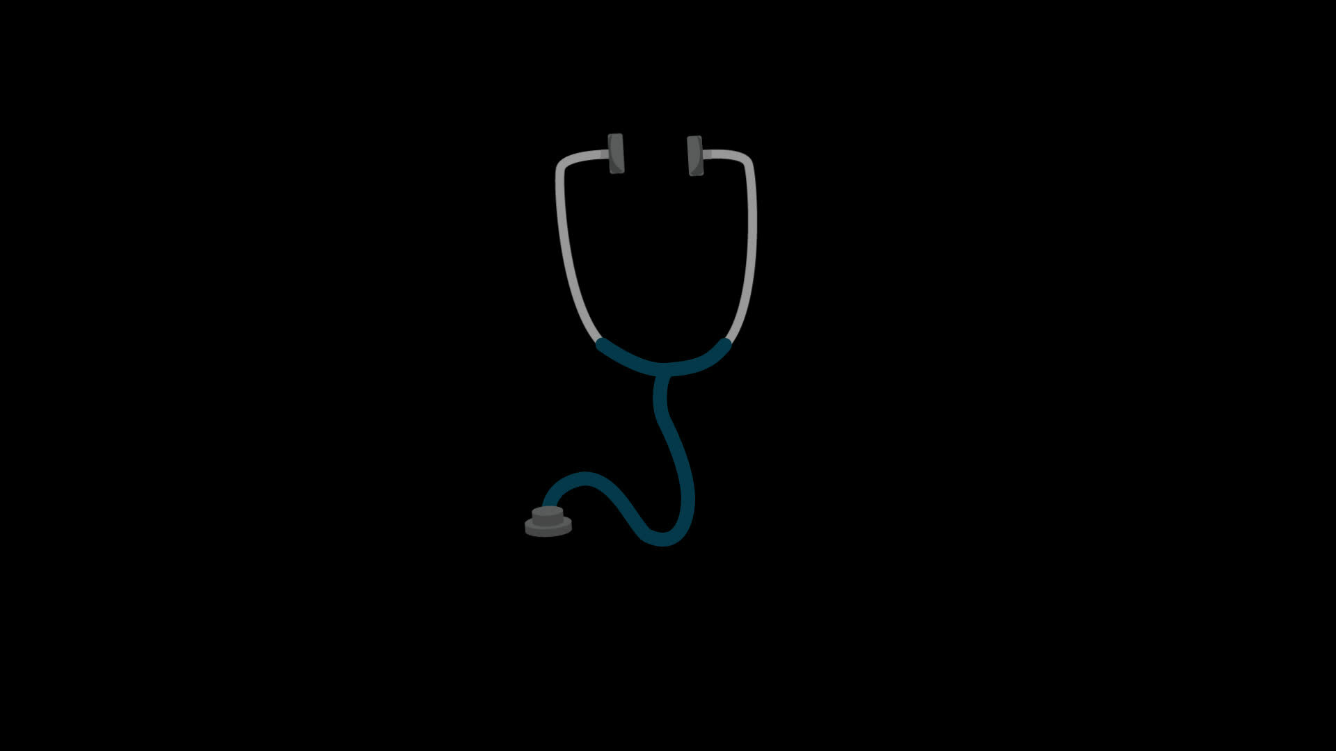 Stethoscope 2D Animation On Alpha 35811688 Stock Video at Vecteezy