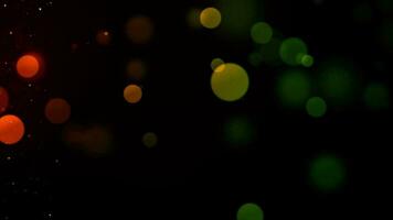 bokeh circle abstract background video