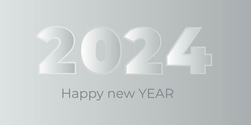 Artistic New Year Greetings Card Template