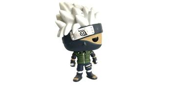 Jacarta, Indonesia en noviembre 20, 2023. funko popular vinilo figura nuevo desde Reino Unido articulo kakashi hatake, sexto Hokage. foto