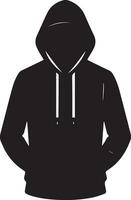 hombre sudaderas vector silueta negro color 6 6