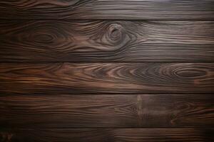 AI generated Wooden texture. Wood background. Floor surface. Wood texture, Design a dark wood background for various purposes, AI Generated photo