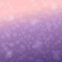 Delicate background with bokeh and glow, purple elegant template with bokeh vector