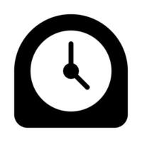 alarma reloj icono para horarios y recordatorios vector