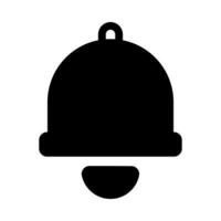 Bell icon for notification and reminder vector