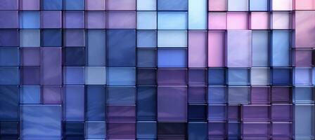 AI generated abstract background of colorful squares abstract photo