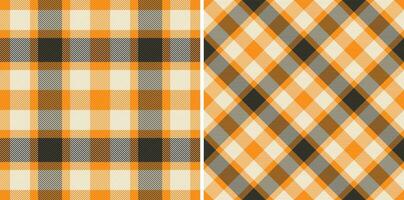 Pattern fabric plaid of background textile seamless with a tartan texture check vector. vector