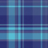 Halftone pattern texture seamless, close-up plaid check tartan. Ireland background fabric textile vector in blue and cyan colors.