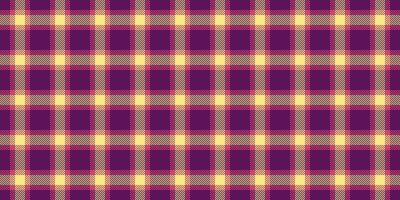 Serene textile vector check, performance fabric background pattern. Fancy tartan plaid seamless texture in magenta and red colors.