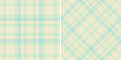 Seamless check fabric of pattern textile plaid with a vector texture tartan background.