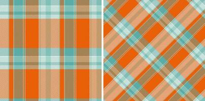 Plaid tartan texture of pattern textile seamless with a background fabric vector check.