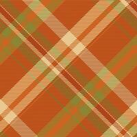 Texture plaid background of seamless tartan vector with a check fabric textile pattern.