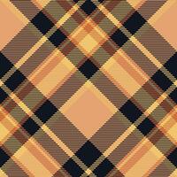 Plaid pattern vector. Check fabric texture. Seamless textile design for clothes, paper print. vector