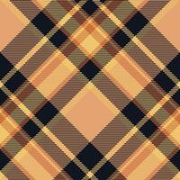 Plaid pattern vector. Check fabric texture. Seamless textile design for clothes, paper print. vector