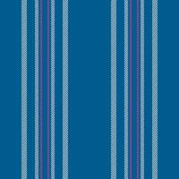 Vertical lines stripe pattern in blue. Vector stripes background fabric texture. Geometric striped line seamless abstract design.