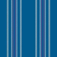 Vertical lines stripe pattern in blue. Vector stripes background fabric texture. Geometric striped line seamless abstract design.