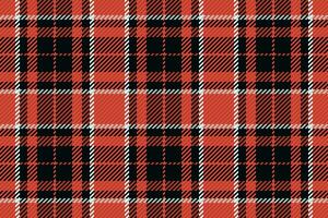 Seamless pattern of scottish tartan plaid. Repeatable background with check fabric texture. Vector backdrop striped textile print.