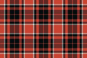 Seamless pattern of scottish tartan plaid. Repeatable background with check fabric texture. Vector backdrop striped textile print.