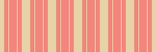 Post fabric seamless textile, creativity background vector texture. Comfort vertical lines pattern stripe in light and light coral colors.