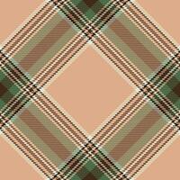 Plaid pattern vector. Check fabric texture. Seamless textile design for clothes, paper print. vector