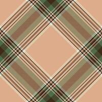 Plaid pattern vector. Check fabric texture. Seamless textile design for clothes, paper print. vector