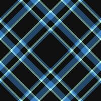 Plaid pattern vector. Check fabric texture. Seamless textile design for clothes, paper print. vector