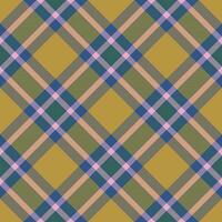 vector de patrón de cuadros sin costuras de tartán escocia. tela de fondo retro. textura geométrica cuadrada de color de verificación vintage para impresión textil, papel de regalo, tarjeta de regalo, diseño de papel tapiz.