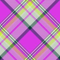 Plaid pattern vector. Check fabric texture. Seamless textile design for clothes, paper print. vector