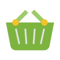 Basket Vector Flat Icon For Personal And Commercial Use.
