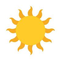 Sun Vector Flat Icon For Personal And Commercial Use.