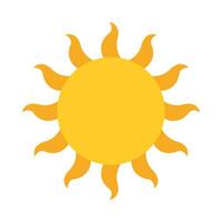 Sun Vector Flat Icon For Personal And Commercial Use.