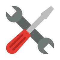 Repair Services Vector Flat Icon For Personal And Commercial Use.