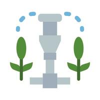 Irrigation System Vector Flat Icon For Personal And Commercial Use.