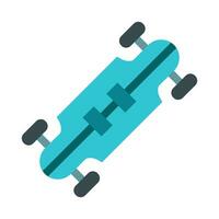 Longboard Vector Flat Icon For Personal And Commercial Use.