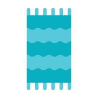 Beach Towel Vector Flat Icon For Personal And Commercial Use.