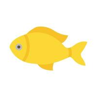 pescado vector plano icono para personal y comercial usar.