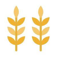 Wheat Vector Flat Icon For Personal And Commercial Use.