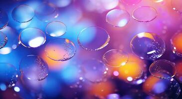 AI generated bokeh background wallpapers photo