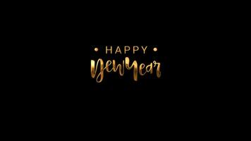 New year 2024, beautiful background, new year celebration. Animated text that says Happy New Year 2024 video