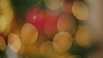 Abstract christmas bokeh background video